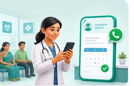 Clinic appointment confirmation workflow