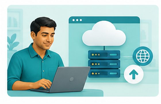 Website and app hosting visual