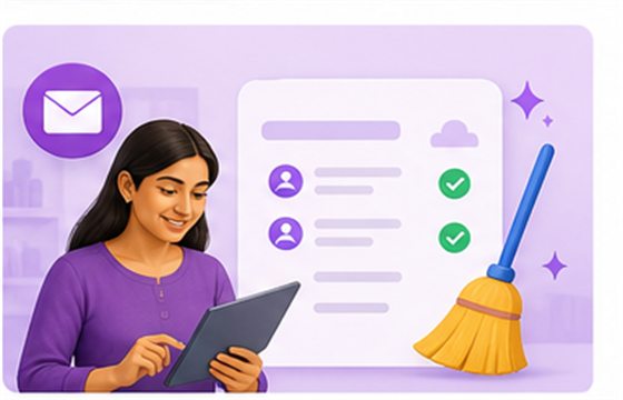 List cleanup visual