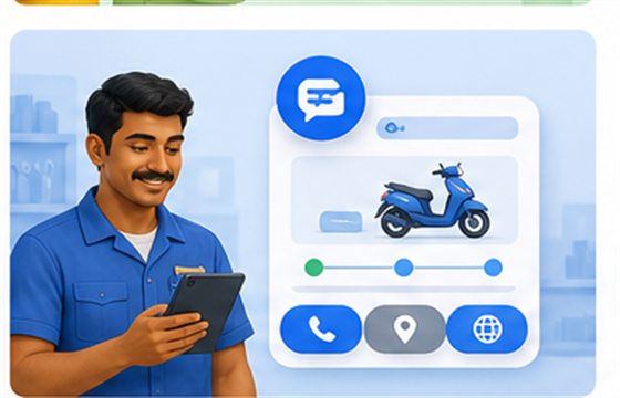 Service updates visual